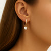Valencia Heart Drop Earrings