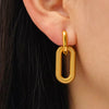Seren Gold Link Earrings