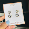 Celestria Twin Heart Earrings