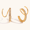 Seren Spiral Hoops