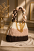 Mocha Blush Dune Crochet Luxe Clutch