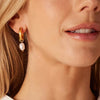 Elara Pearl Loop Drops
