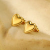 Amoura Heart Luxe Studs