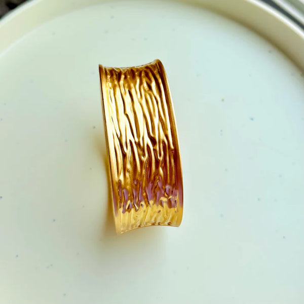 Solara Textured Cuff Bracelet