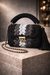 Noir Ash Crochet Luxe Clutch