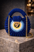 Midnight Aura Crochet Luxe Clutch